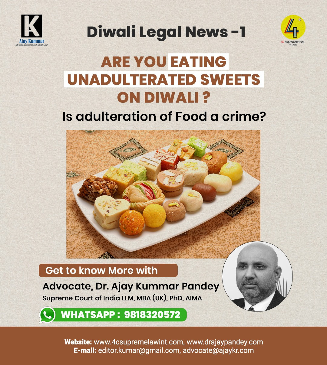 Diwali and Food Adultration